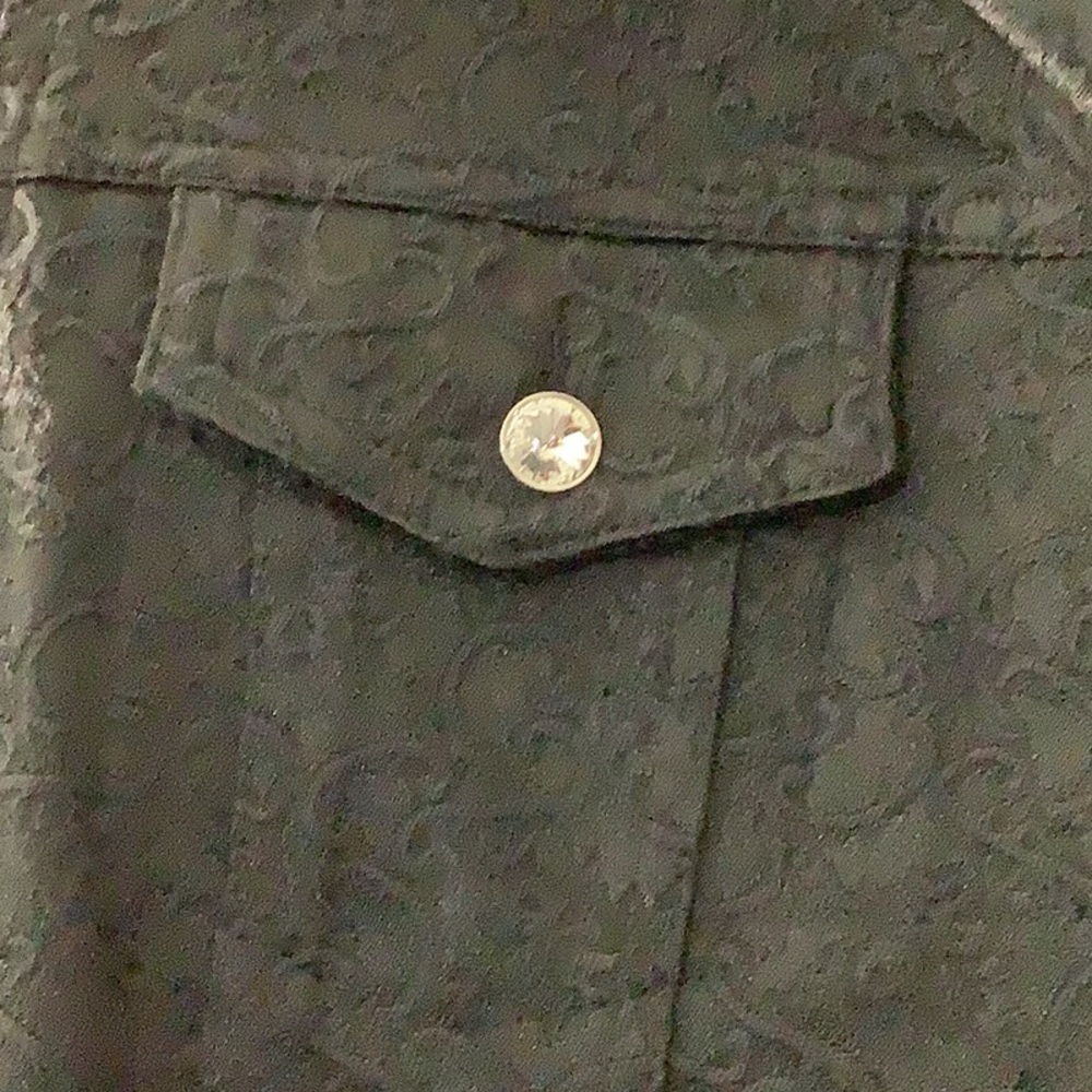 Christine Alexander Black Rhinestone Jacket - Picture 9 of 13
